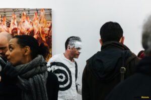 Liu Bolin art, galerie Paris-Pékin