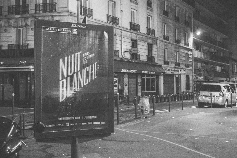 Nuit blanche à Paris