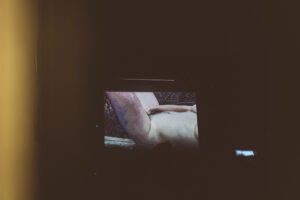 projection d'un fim queer porno