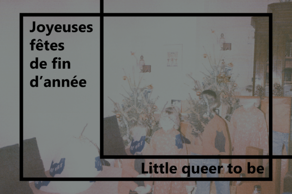 Tirage 10x15 - Joyeuses fêtes little queer to be - Gaëlle Matata