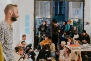 Sortie de résidence l'été culturel 2024 à Marseille
